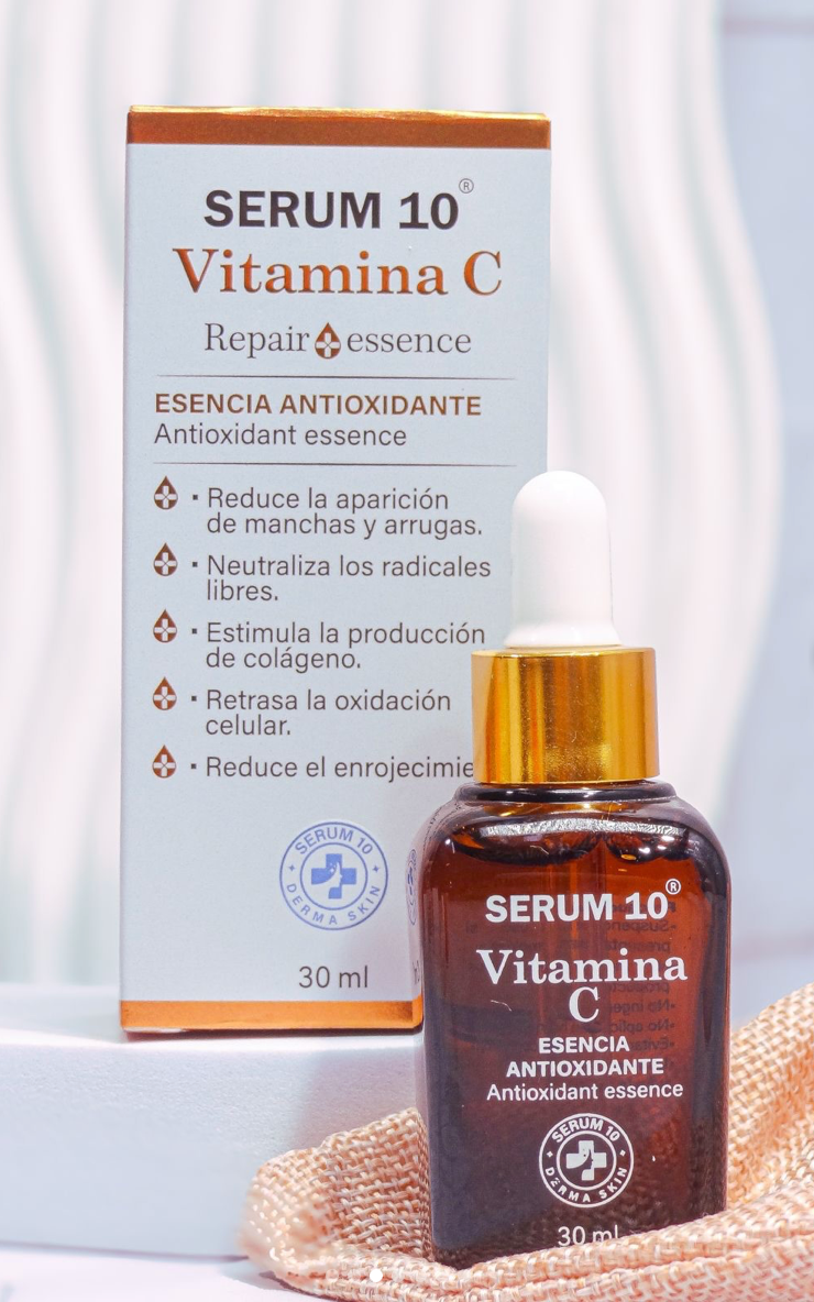 Sérum de Vitamina C & Esencia Antioxidante SERUM 10®
